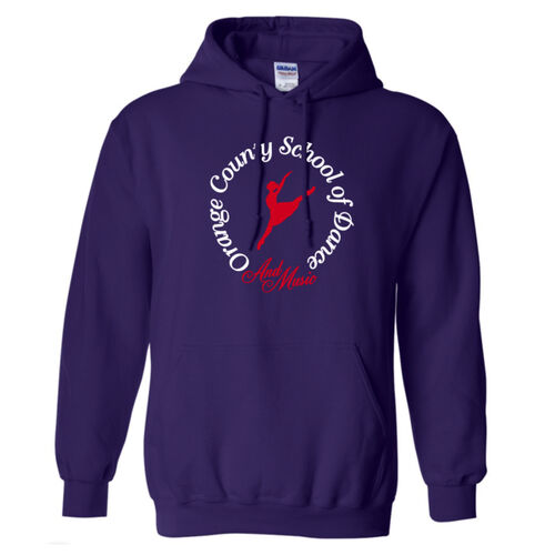 OCSD - HOODED SWEATSHIRT - LIGHT PINK Thumbnail